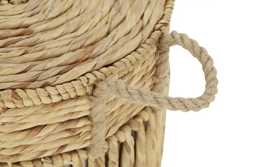 Wäschekorb mit Deckel H 52 cm, Ø 40 cm