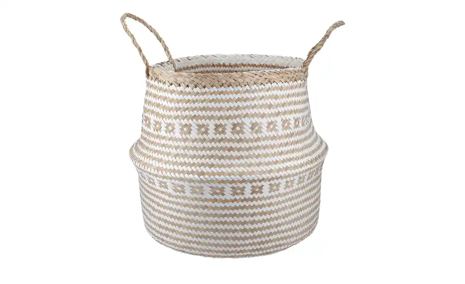 Aufbewahrungskorb Ethno H 37 cm, Ø 40 cm