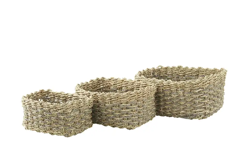 Aufbewahrungskorb, 3er Set BHT 25|12|17 cm