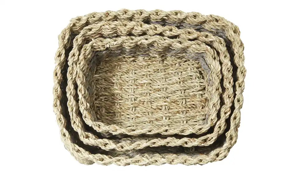 Aufbewahrungskorb, 3er Set BHT 25|12|17 cm