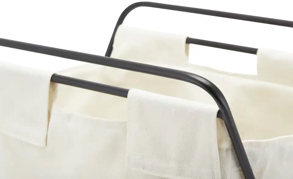 Wäschekorb im Metallständer BHT 40|55|30 cm