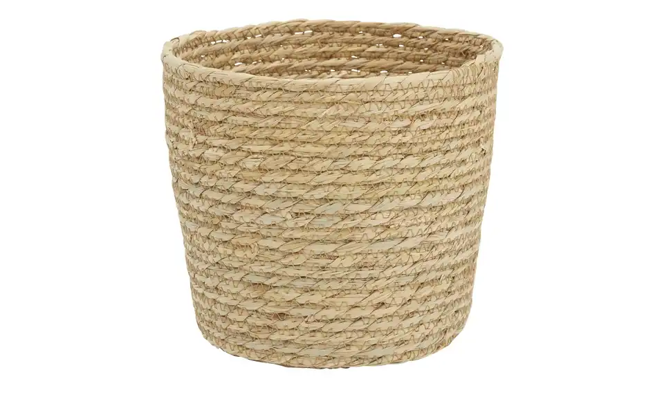 HOME STORY Aufbewahrungskorb, 2er Set H 21 cm, Ø 25 cm