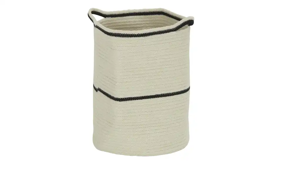 HOME STORY Wäschekorb H 45 cm, Ø 35 cm