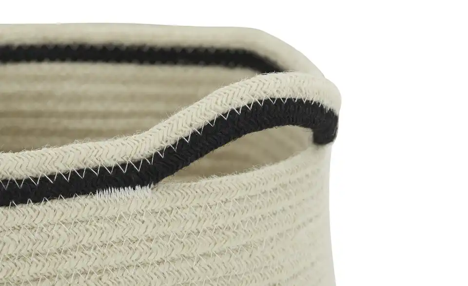 HOME STORY Wäschekorb H 45 cm, Ø 35 cm