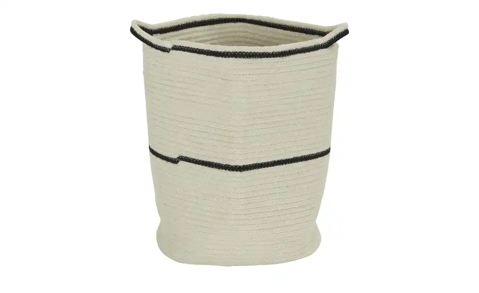 HOME STORY Wäschekorb H 45 cm, Ø 35 cm