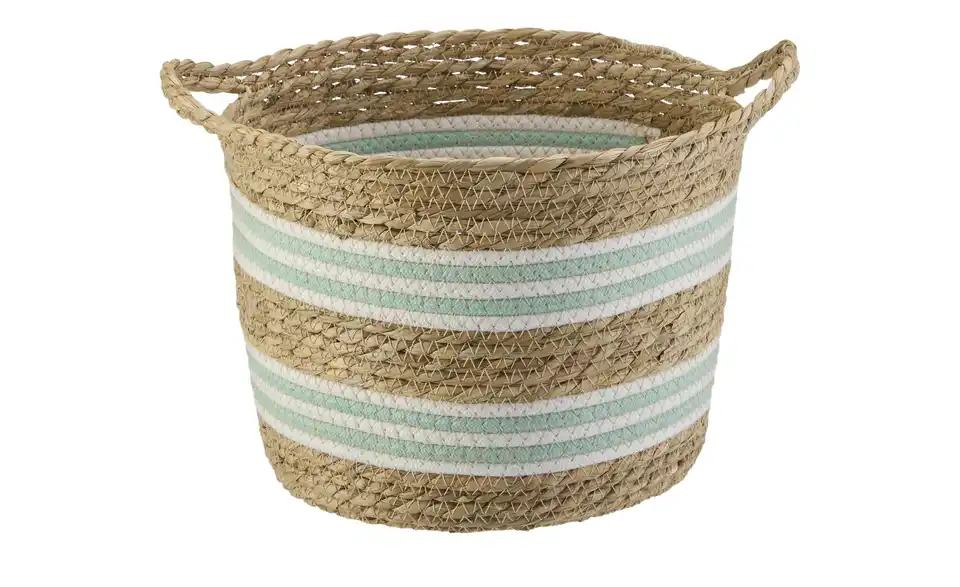 HOME STORY Aufbewahrungskorb H 25 cm, Ø 30 cm