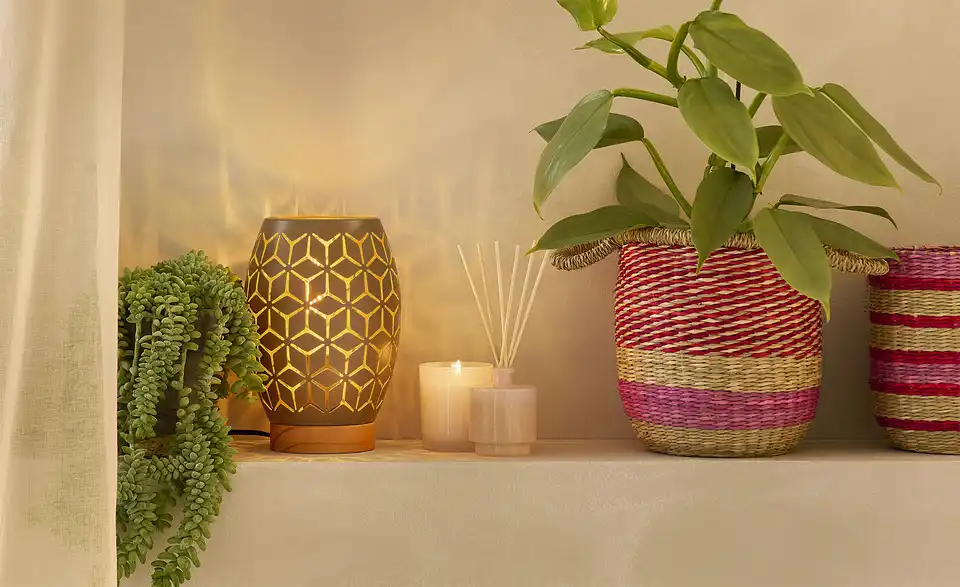 HOME STORY Aufbewahrungskorb H 21 cm, Ø 20 cm