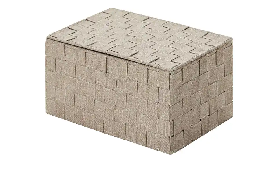 HOME STORY Aufbewahrungskorb, 2er Set BHT 30|14|20 cm