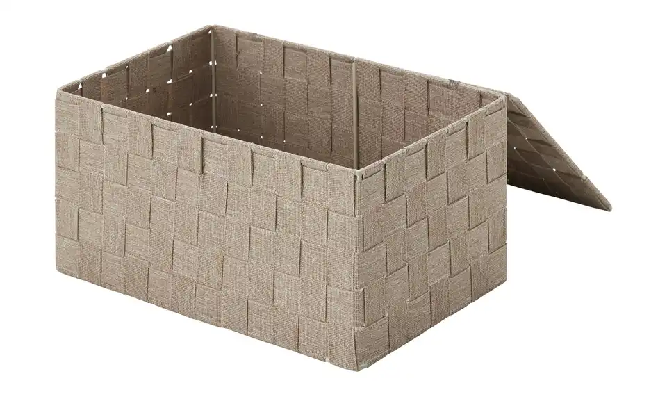 HOME STORY Aufbewahrungskorb, 2er Set BHT 30|14|20 cm