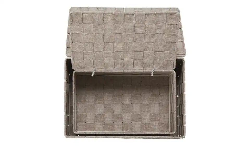 HOME STORY Aufbewahrungskorb, 2er Set BHT 30|14|20 cm