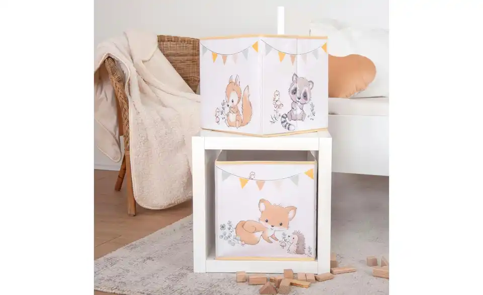 Herding Aufbewahrungsbox Waldfreunde BHL 30|30|30 cm