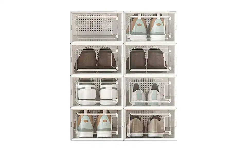 Schuhbox 8er-Set BHL 23,2|14,3|33,5 cm