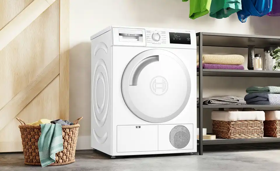 BOSCH Wärmepumpentrockner WTH83003 BHT 59,8|84,2|61,3 cm