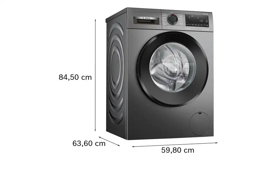 BOSCH Waschvollautomat WGG244ZR10 BHT 59,8|84,8|59 cm