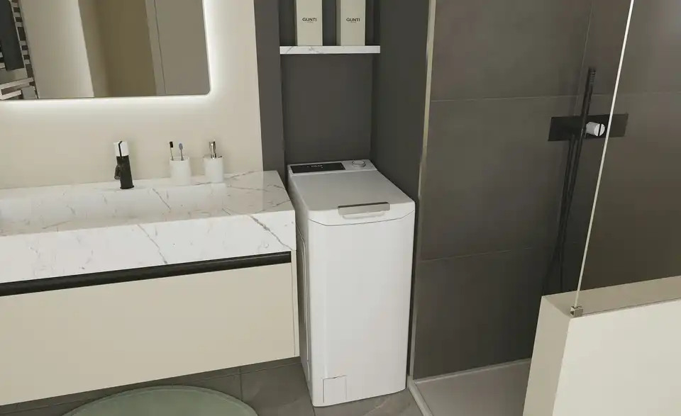 Candy Toplader TCA284TM5-S BHT 41|86|60 cm