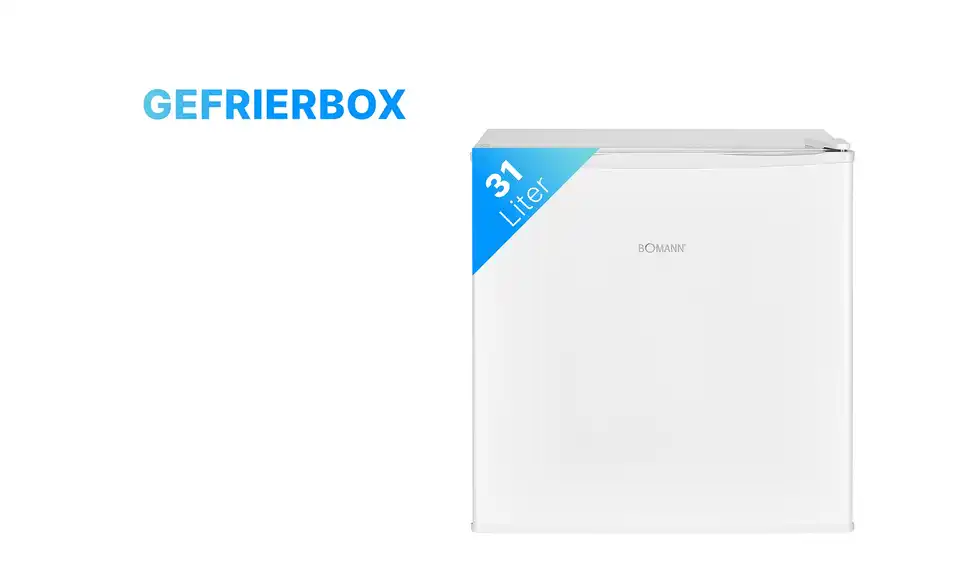 Bomann Gefrierbox GB 341.1 weiß BHT 47|51|45 cm