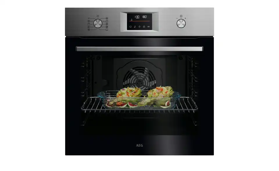 AEG Einbau-Backofen OU5PB40ZSM BHT 59,5|58,9|54,8 cm