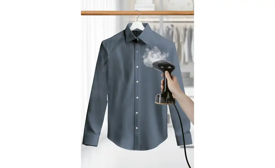 CleanMaxx Dampfbürste 2 in 1 15272 BHL 11,5|19|16 cm CleanMaxx Dampfbürste 2 in 1 15272 BHL 11,5|19|16 cm