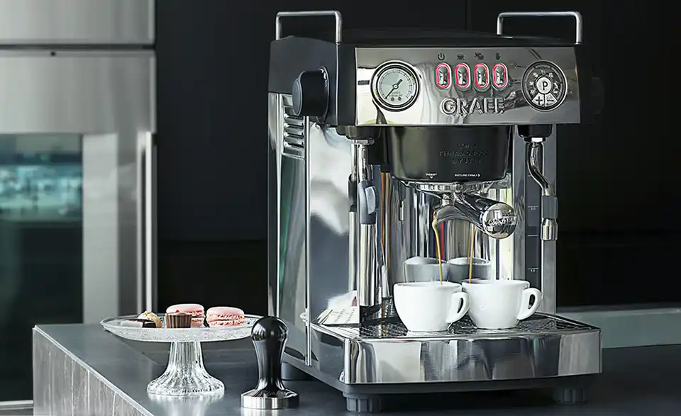 GRAEF Siebträgermaschine ES 902 BHT 32|37,5|33,5 cm GRAEF Siebträgermaschine ES 902 BHT 32|37,5|33,5 cm