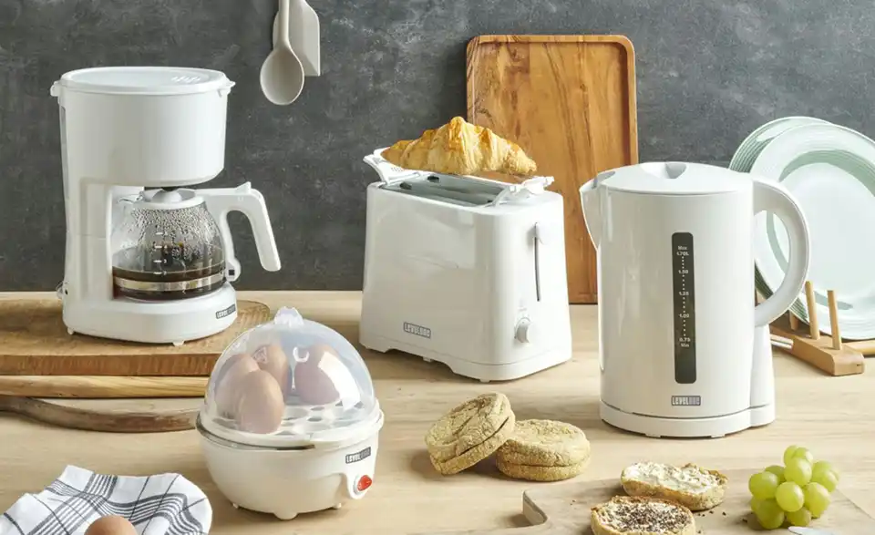 levelone Toaster TO-702W BHT 23,3|16,9|14,5 cm