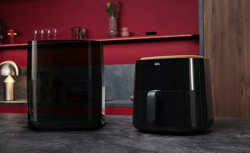 AEG Heißluftfritteuse AAF7B BHT 33,8|42,4|31,8 cm