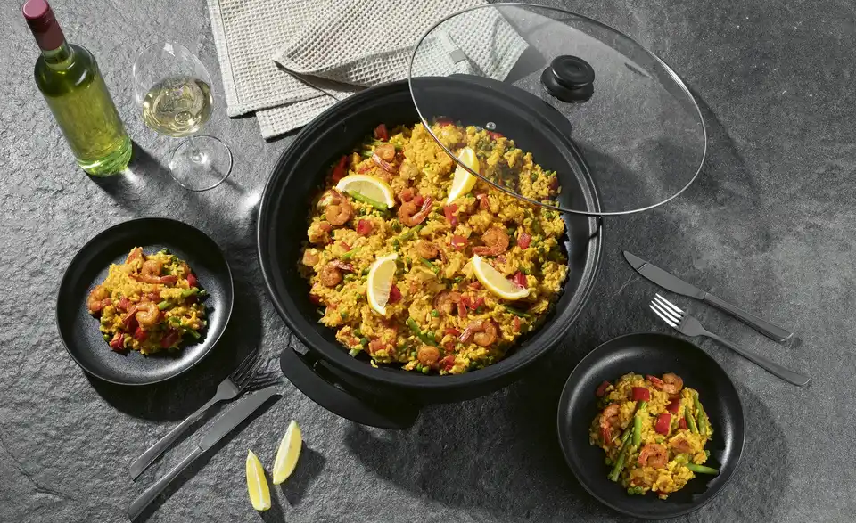 GourmetMaxx Partypfanne 12316 BHT 45|17,5|41 cm GourmetMaxx Partypfanne 12316 BHT 45|17,5|41 cm