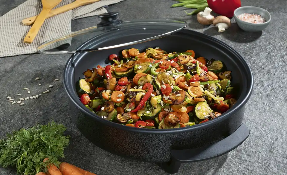 GourmetMaxx Partypfanne 12316 BHT 45|17,5|41 cm