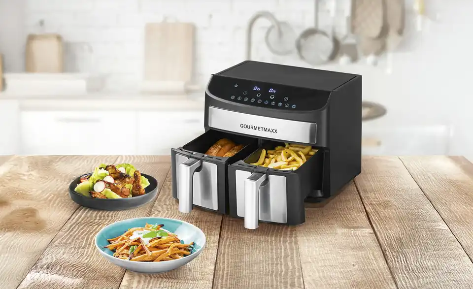 GourmetMaxx Heißluft-Fritteuse 11339 BHL 36,3|38,8|31,3 cm