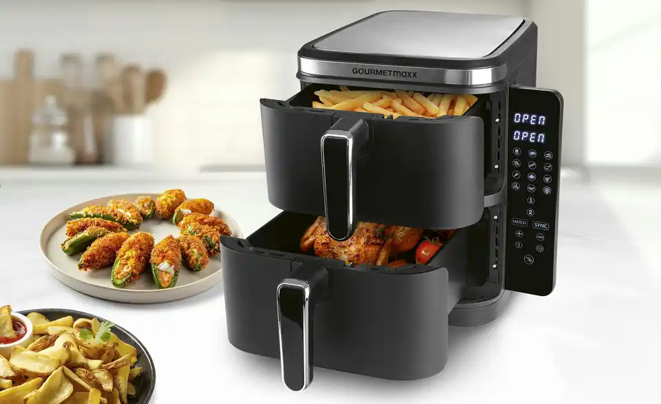 GourmetMaxx Heißluft-Fritteuse 15305 BHL 33|41|48,5 cm
