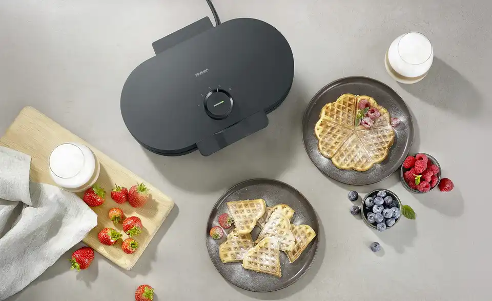 SEVERIN Duo-Waffelautomat WA 2118 BHT 35|15|25 cm