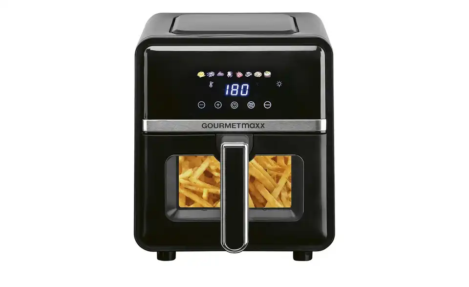 GourmetMaxx Heißluft-Fritteuse Digital 16539 BHT 34,1|33|40 cm