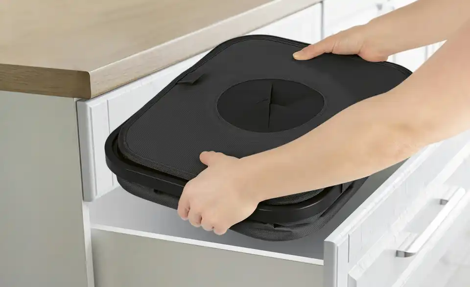 EasyMaxx Pfandflaschen-Sammelbehälter BHT 40|72|32,5 cm