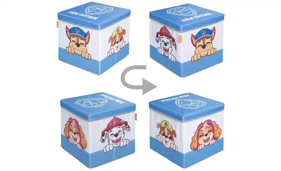 Roba Sitz-u0026 Aufbewahrungsbox Paw Patrol BHL 30|30|30 cm