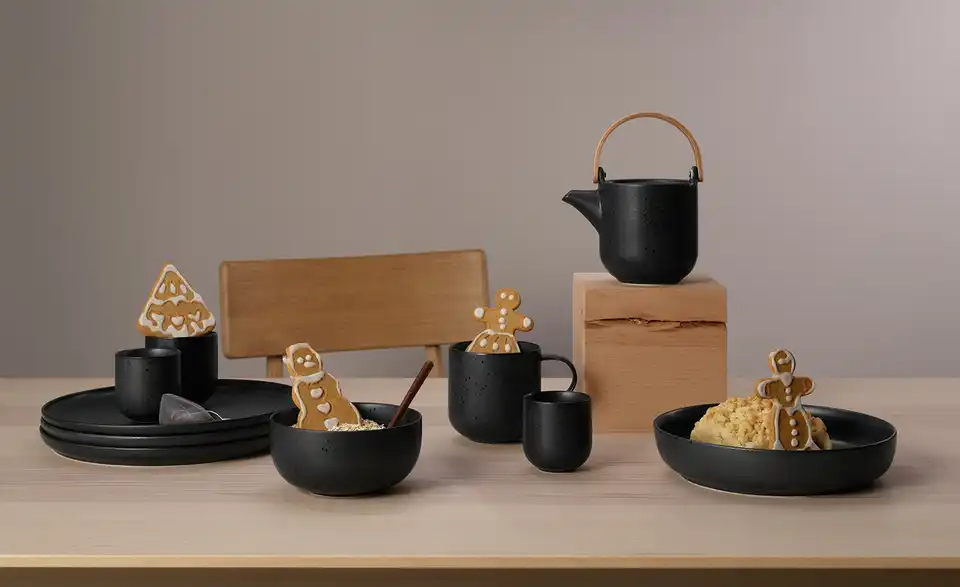 ASA SELECTION Dessertteller Kuro H 1,5 cm, Ø 21 cm