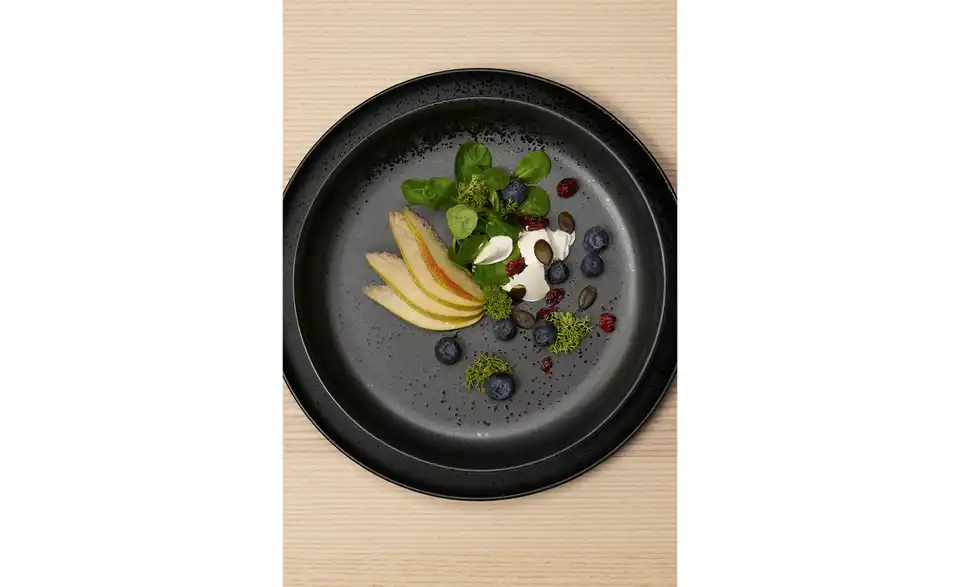 ASA SELECTION Gourmetteller Kuro H 4,5 cm, Ø 22 cm