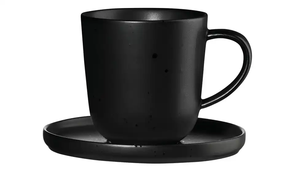 ASA SELECTION Espressotasse mit Untertasse Kuro H 6 cm, Ø 6 cm