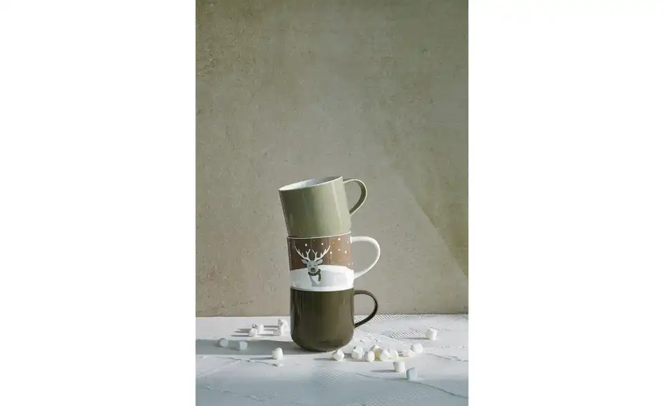 ASA SELECTION Henkelbecher Coppa Mug H 9,5 cm, Ø 9,2 cm