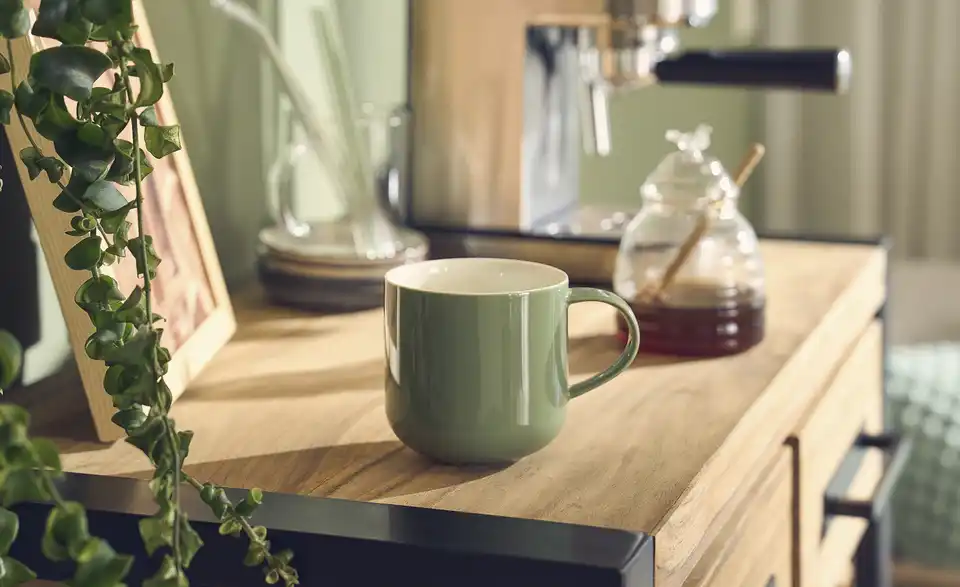 ASA SELECTION Henkelbecher Coppa Mug H 9,5 cm, Ø 9,2 cm