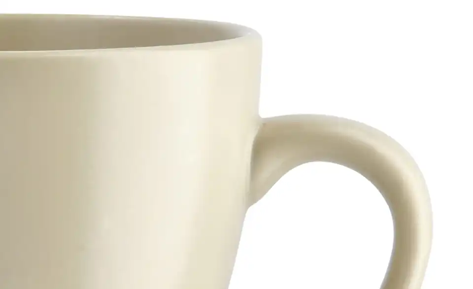 ASA SELECTION Tasse mit Untertasse Cuba Panna H 9 cm, Ø 8,5 cm