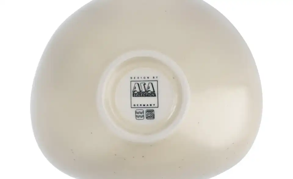 ASA SELECTION Tasse mit Untertasse Cuba Panna H 9 cm, Ø 8,5 cm