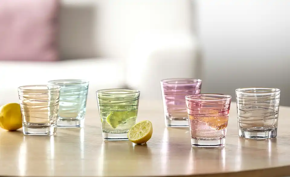 LEONARDO Gläser klein, 6er-Set Vario BHT 26|9,8|17,4 cm