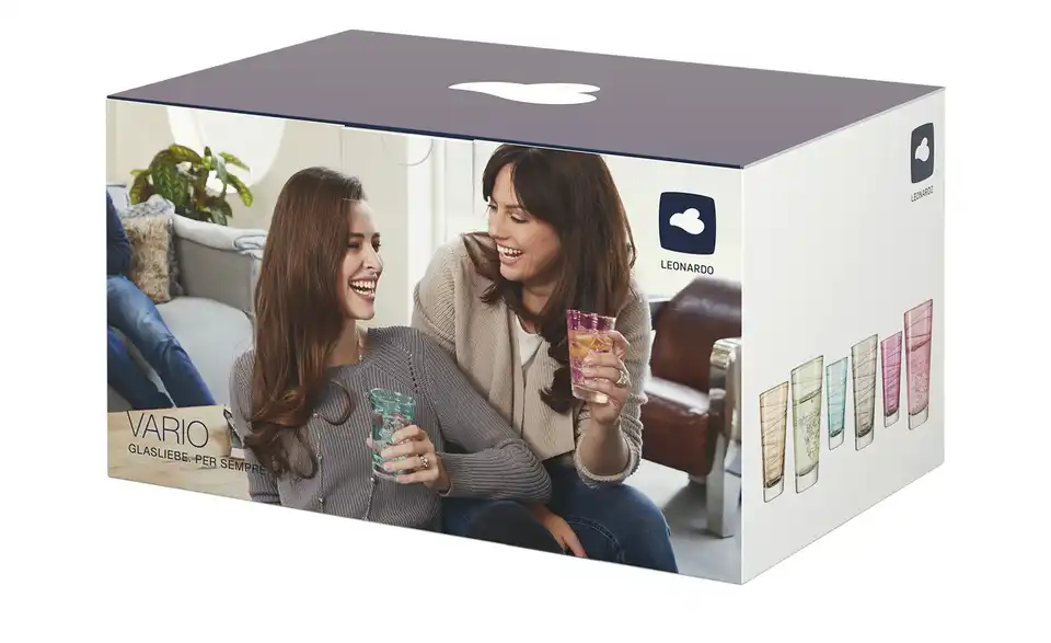 LEONARDO Gläser groß, 6er-Set Vario BHT 24,4|13,7|16 cm