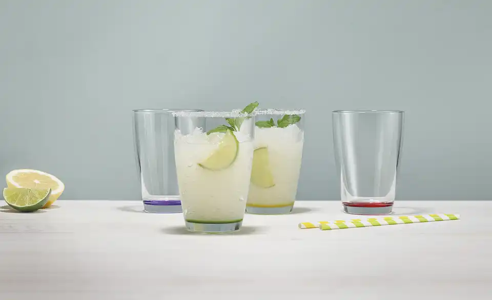 Peill+Putzler Glas, 6er-Set Colore H 12,2 cm, Ø 8,6 cm