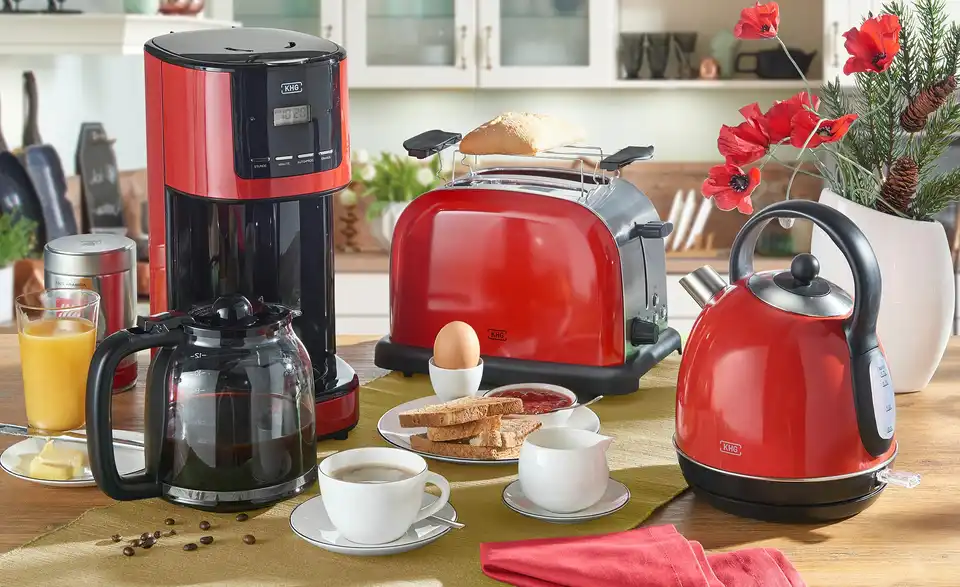 KHG Toaster TO-1005 (RS) BHT 30|20|18,3 cm KHG Toaster TO-1005 (RS) BHT 30|20|18,3 cm