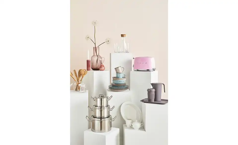 smeg Toaster TSF01PKEU BHT 31|19,8|19,5 cm