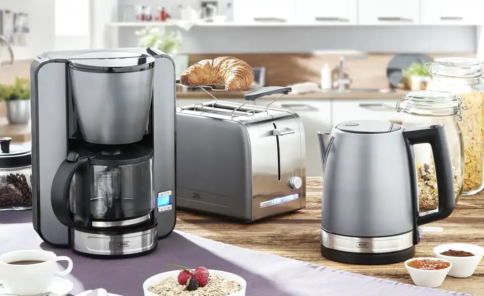 KHG Kaffeeautomat KA-124 (GE) BHT 26|33|19 cm KHG Kaffeeautomat KA-124 (GE) BHT 26|33|19 cm