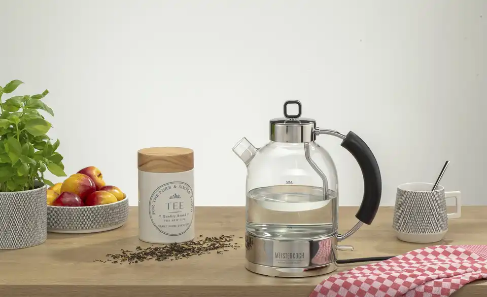 Meisterkoch Wasserkocher WK-161G BHT 24|28|14 cm