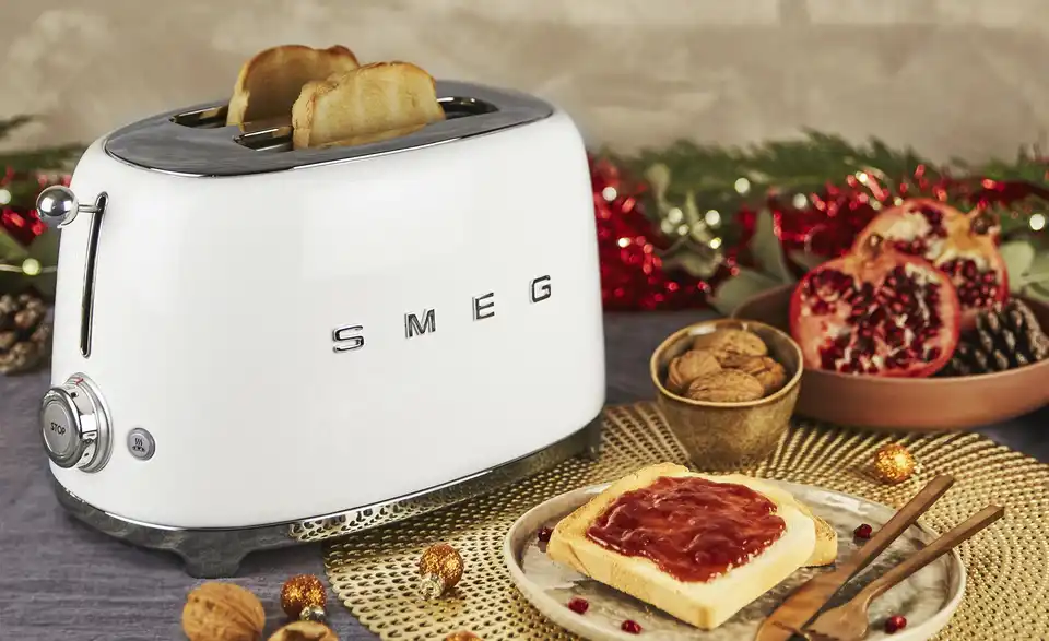 smeg Toaster TSF01WHEU BHT 31|19,8|19,5 cm