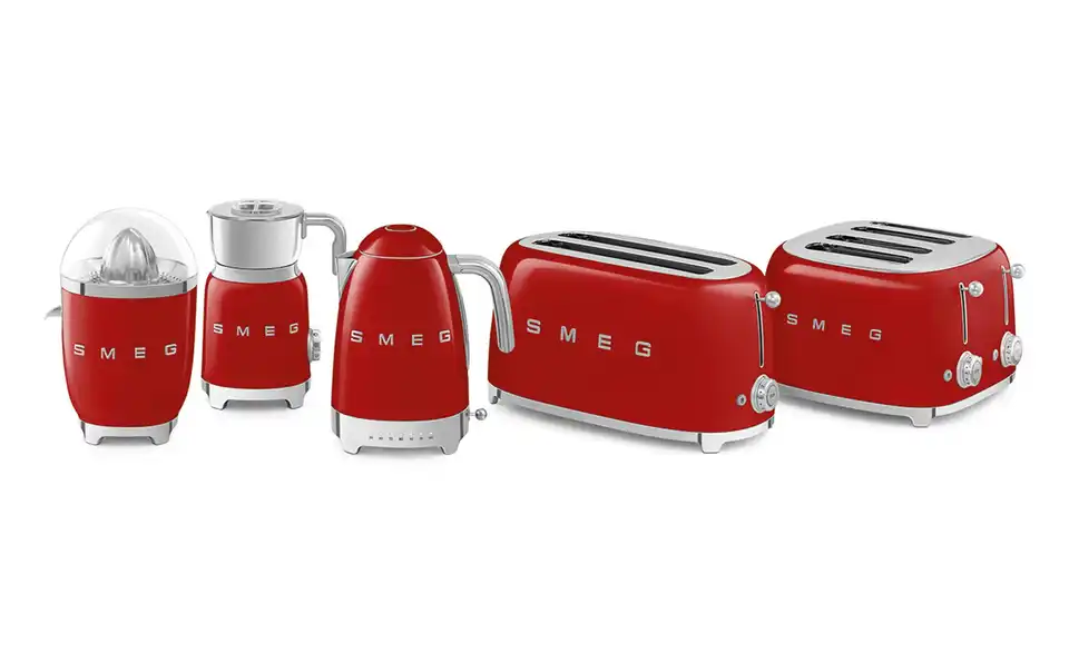 smeg 4-Slot-Toaster TSF03RDEU BHT 32|20|30 cm