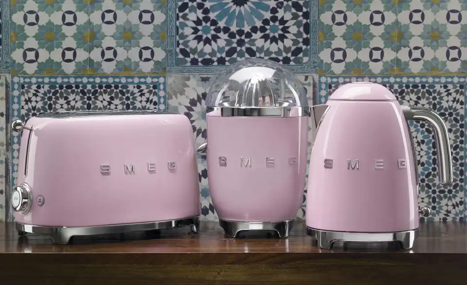 smeg 4-Slot-Toaster TSF03PKEU BHT 32|20|30 cm